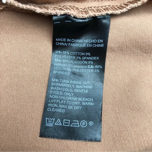 White House Black Market (WHBM) V-Neck Front Zip Cap Sleeve Casual Dress - Picture 6 of 7